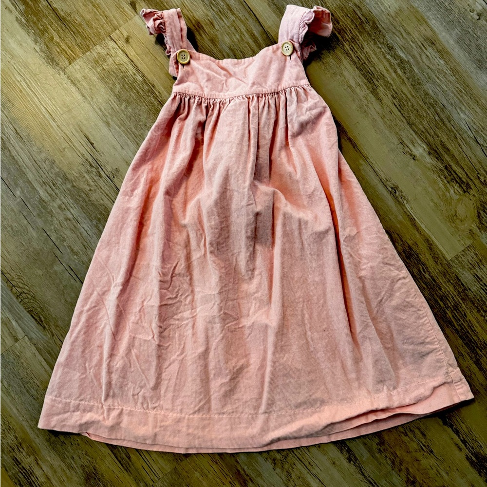 Shrimp and grits kids pink dress